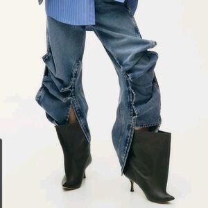 H&M Glenn Martens side slit jeans